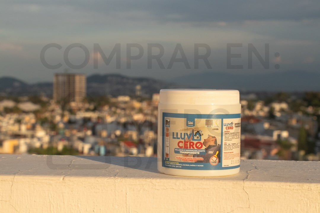 Lluvia Cero Impermeabilizante Transparente 500 ml | Protección Invisible