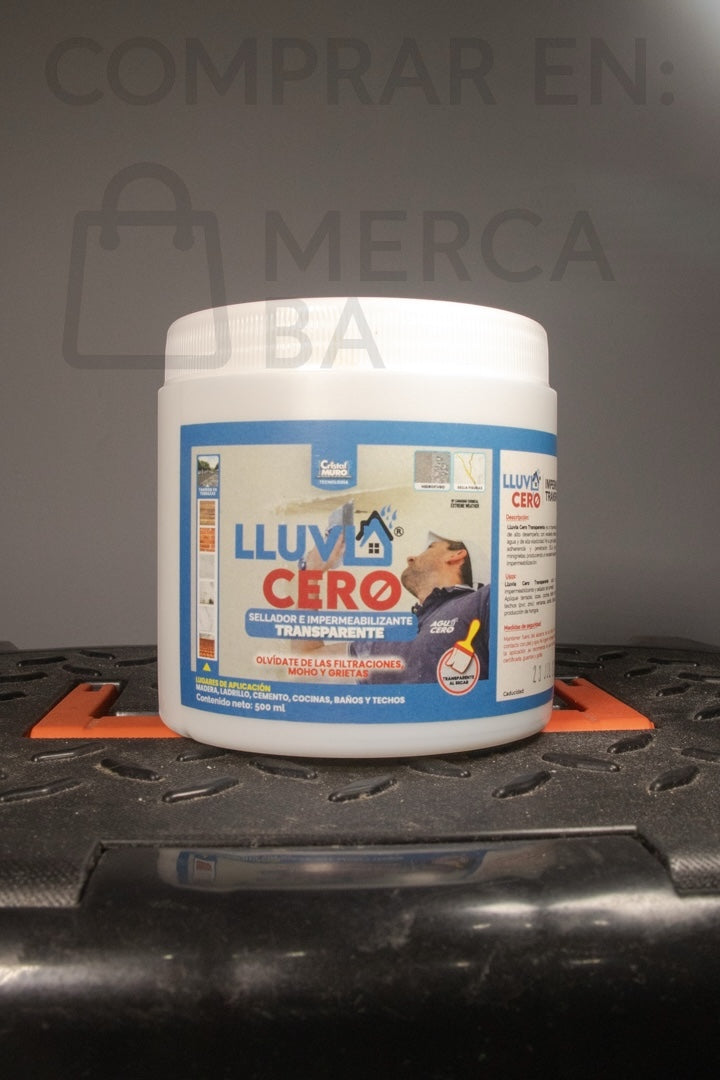 Lluvia Cero Impermeabilizante Transparente 500 ml | Protección Invisible