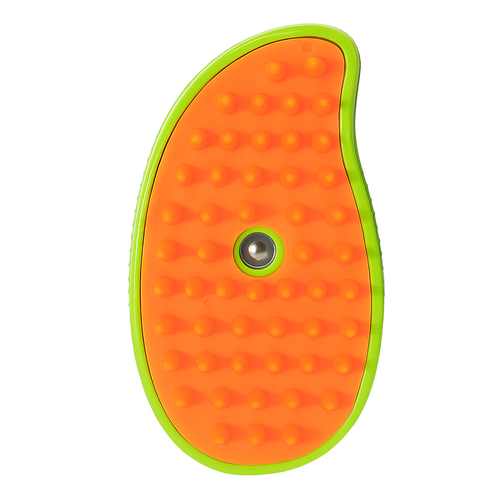 Cepillo Vaporizador 3 en 1 para Mascotas | Limpia, Cepilla y Masajea – Recargable y Suave con la Piel